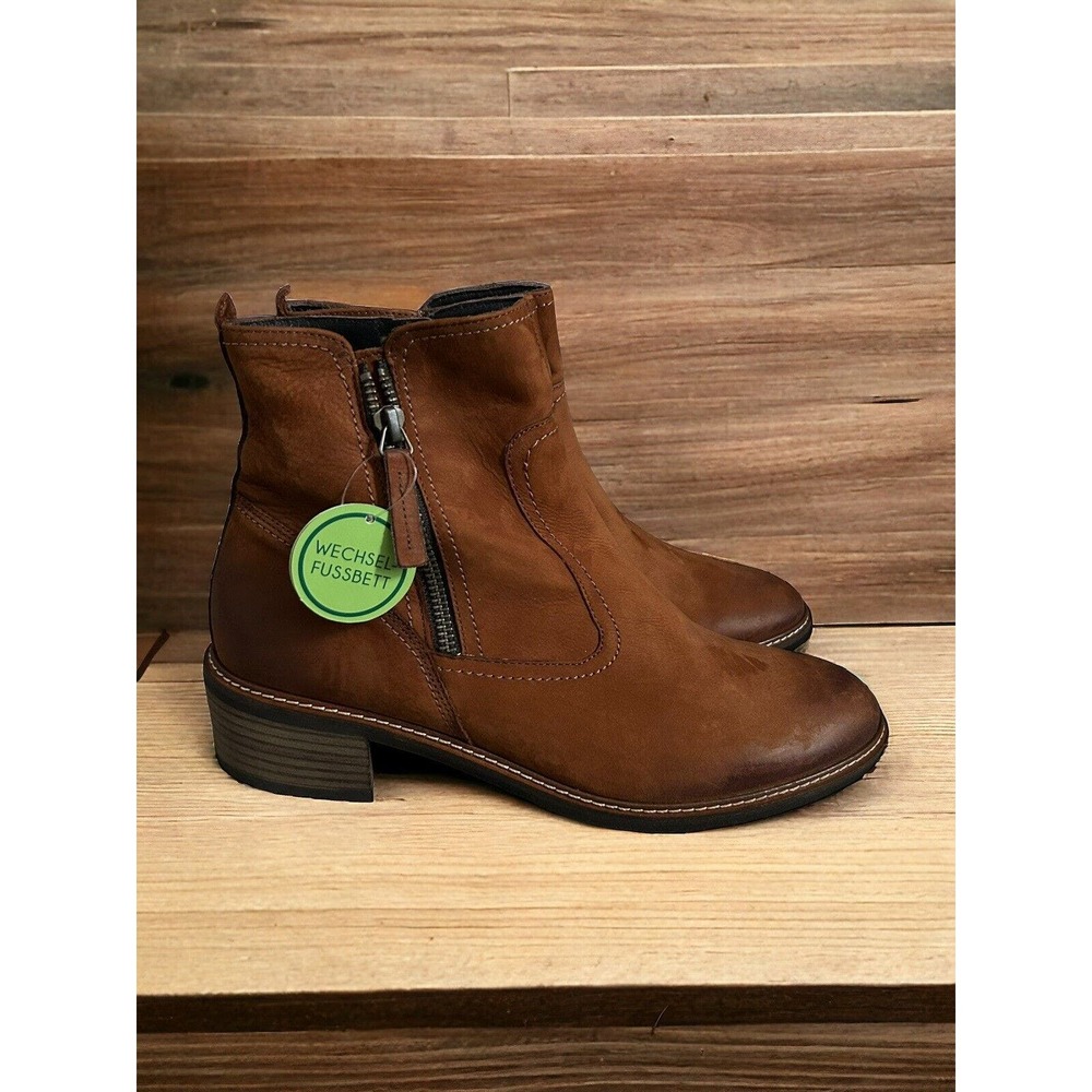 Paul Green Diego Boot Cognac Nubuck at (US Women's 9) M - Picture 1 of 8